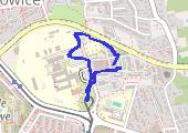 Trasa z dnia 2014-09-10 20:49 - mapa trasy gps - spacer