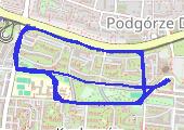 Trasa z dnia 2014-09-14 19:11 - mapa trasy gps - bieganie