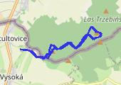 Bartultovice - Lipowiec - Gajna - Bartultovice - mapa trasy gps - marsz