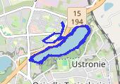 Trasa z dnia 2014-09-15 11:42 - mapa trasy gps - nordic walking