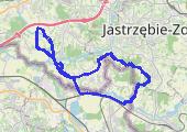 Po okolicy... - mapa trasy gps - rower górski