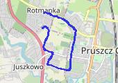 Trasa z dnia 2014-09-15 18:42 - mapa trasy gps - bieganie