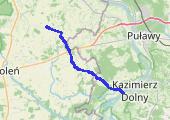 Trasa z dnia 2014-09-14 16:36 - mapa trasy gps - rower trekkingowy