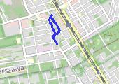 Trasa z dnia 2012-06-25 20:10 - mapa trasy gps - marsz