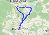 Trasa z dnia 2014-09-18 18:56 - mapa trasy gps - rower szosowy