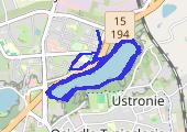 Trasa z dnia 2014-09-20 09:24 - mapa trasy gps - nordic walking