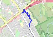Trasa z dnia 2014-09-20 10:06 - mapa trasy gps - spacer