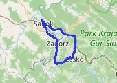 Trasa z dnia 2014-09-20 10:53 - mapa trasy gps - rower szosowy