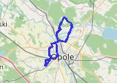 Trasa z dnia 2014-09-20 13:29 - mapa trasy gps - rower trekkingowy
