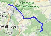 Trasa z dnia 2014-09-20 13:34 - mapa trasy gps - rower górski