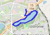 Trasa z dnia 2014-09-22 18:26 - mapa trasy gps - nordic walking