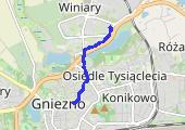 Trasa z dnia 2014-09-23 15:25 - mapa trasy gps - rower górski