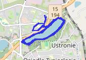 Trasa z dnia 2014-09-23 18:20 - mapa trasy gps - nordic walking