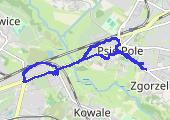 Trasa z dnia 2014-09-23 20:06 - mapa trasy gps - bieganie