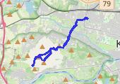 Trasa z dnia 2014-09-23 22:14 - mapa trasy gps - bieganie