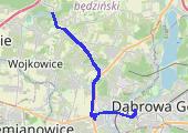 Trasa z dnia 2014-09-06 20:06 - mapa trasy gps - samochód