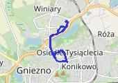 Trasa z dnia 2014-09-24 17:22 - mapa trasy gps - rower górski