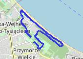 Trasa z dnia 2014-09-25 06:51 - mapa trasy gps - bieganie