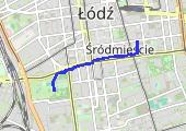 Trasa z dnia 2012-10-18 21:46 - mapa trasy gps - rower trekkingowy