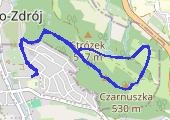 Trasa z dnia 2012-10-20 12:06 - mapa trasy gps - bieganie