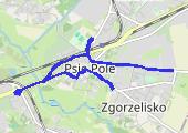 Trasa z dnia 2014-09-25 20:03 - mapa trasy gps - bieganie