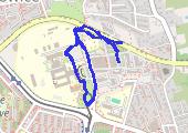 Trasa z dnia 2014-09-16 20:33 - mapa trasy gps - spacer