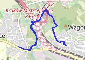 Trasa z dnia 2014-09-20 19:25 - mapa trasy gps - spacer
