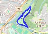 Trasa z dnia 2014-09-26 15:17 - mapa trasy gps - bieganie