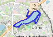 Trasa z dnia 2014-09-26 18:28 - mapa trasy gps - nordic walking