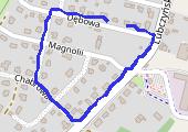 Trasa z dnia 2014-09-27 19:50 - mapa trasy gps - marsz