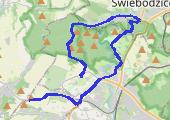 Trasa z dnia 2014-09-27 17:26 - mapa trasy gps - rower górski