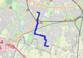 Trasa z dnia 2014-09-27 17:51 - mapa trasy gps - bieganie