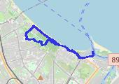 Trasa z dnia 2014-09-28 08:55 - mapa trasy gps - rower miejski
