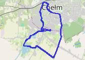 Trasa z dnia 2014-09-28 17:10 - mapa trasy gps - rower miejski