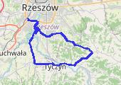 Trasa z dnia 2014-09-28 17:24 - mapa trasy gps - rower szosowy
