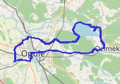 Trasa z dnia 2014-09-28 17:33 - mapa trasy gps - rower trekkingowy