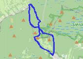 Truskaw - Palmiry - Truskaw - mapa trasy gps - marsz