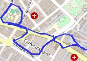 Trasa z dnia 2014-09-26 12:52 - mapa trasy gps - spacer