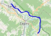Trasa z dnia 2014-09-29 10:24 - mapa trasy gps - rower szosowy