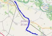 Trasa z dnia 2014-09-30 06:46 - mapa trasy gps - rower trekkingowy