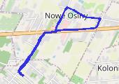 Trasa z dnia 2014-09-30 18:42 - mapa trasy gps - bieganie