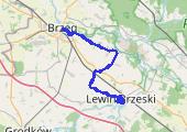 Trasa z dnia 2014-10-01 12:08 - mapa trasy gps - rower trekkingowy