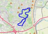 Trasa z dnia 2014-10-01 20:34 - mapa trasy gps - bieganie