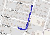 Trasa z dnia 2014-10-03 20:51 - mapa trasy gps - marsz