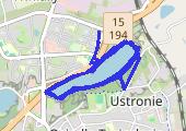 Trasa z dnia 2014-10-04 09:51 - mapa trasy gps - nordic walking