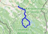 Trasa z dnia 2014-10-04 13:40 - mapa trasy gps - rower szosowy