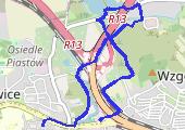 Trasa z dnia 2014-09-29 17:21 - mapa trasy gps - spacer
