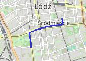 Trasa z dnia 2012-10-23 22:20 - mapa trasy gps - rower trekkingowy