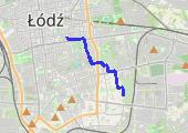 Trasa z dnia 2012-10-24 11:02 - mapa trasy gps - rower trekkingowy