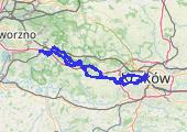 Trasa z dnia 2014-10-05 17:38 - mapa trasy gps - rower trekkingowy